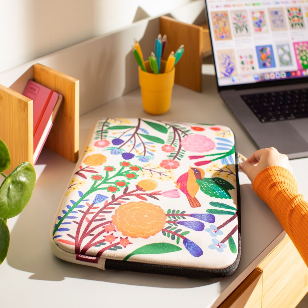 Funda para notebook con cierre 15 pulgadas