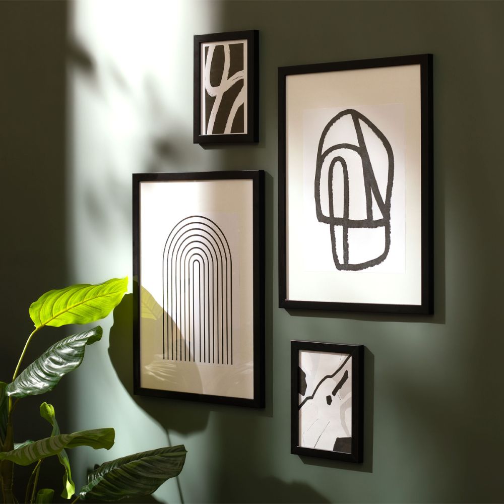 Set 2 Portarretrato plástico 32x3x42 cm