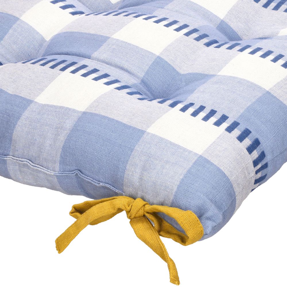 Cojín de silla algodón 40x40 cm