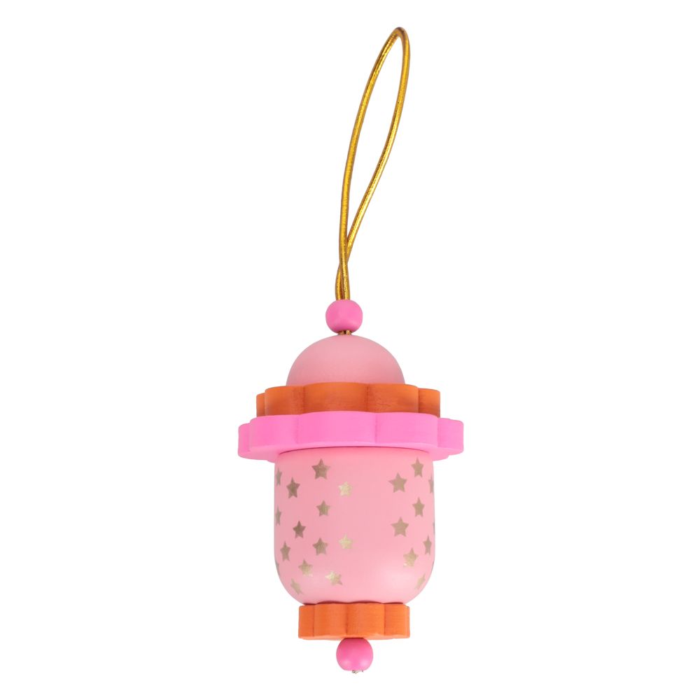 Adorno de navidad de casita