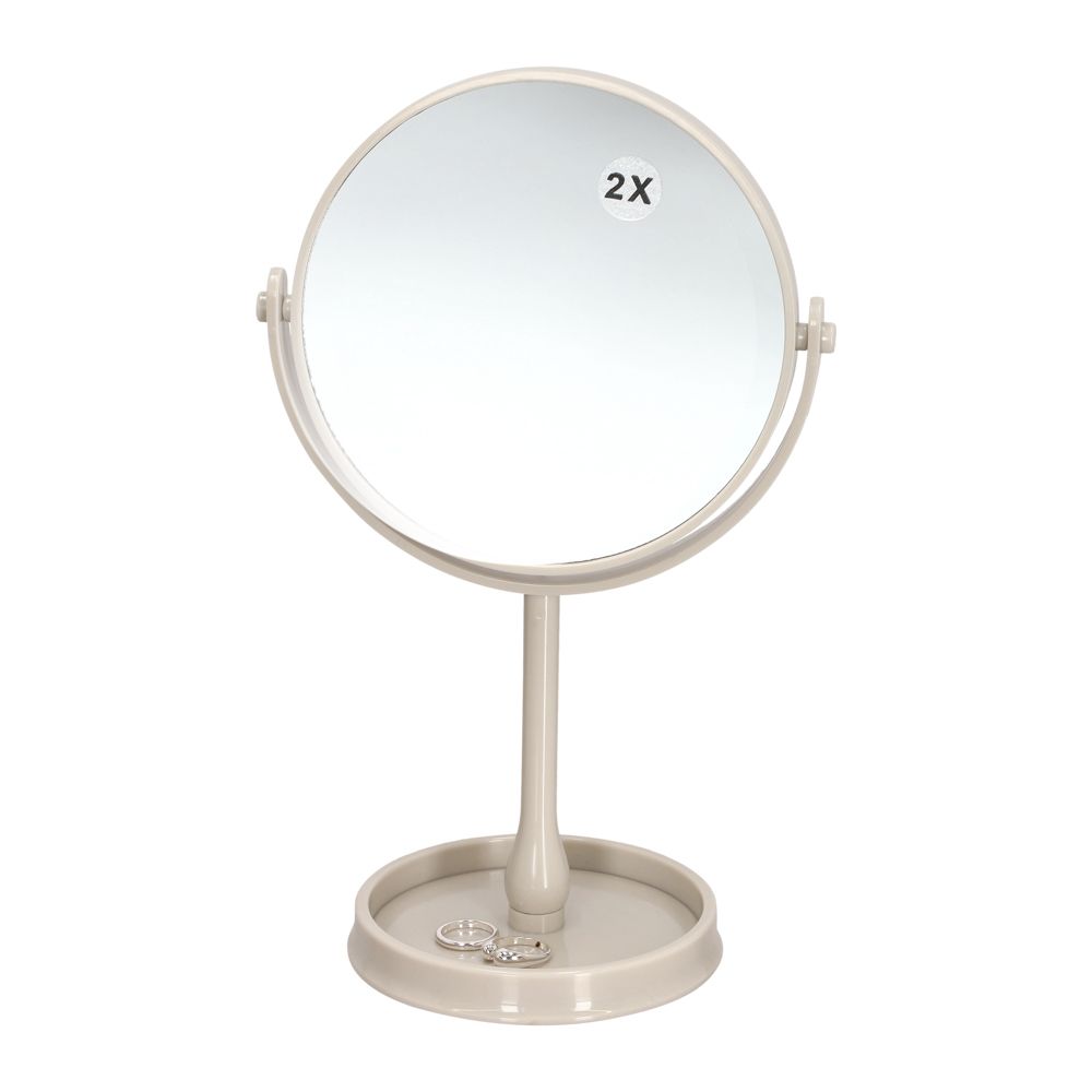 Espejo pedestal 16x12x17 cm