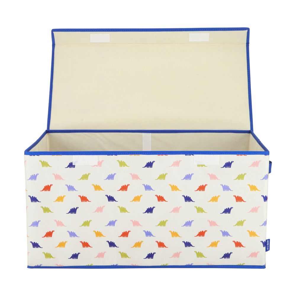 Baúl organizador de tela con divisiones 60x30x30 cm