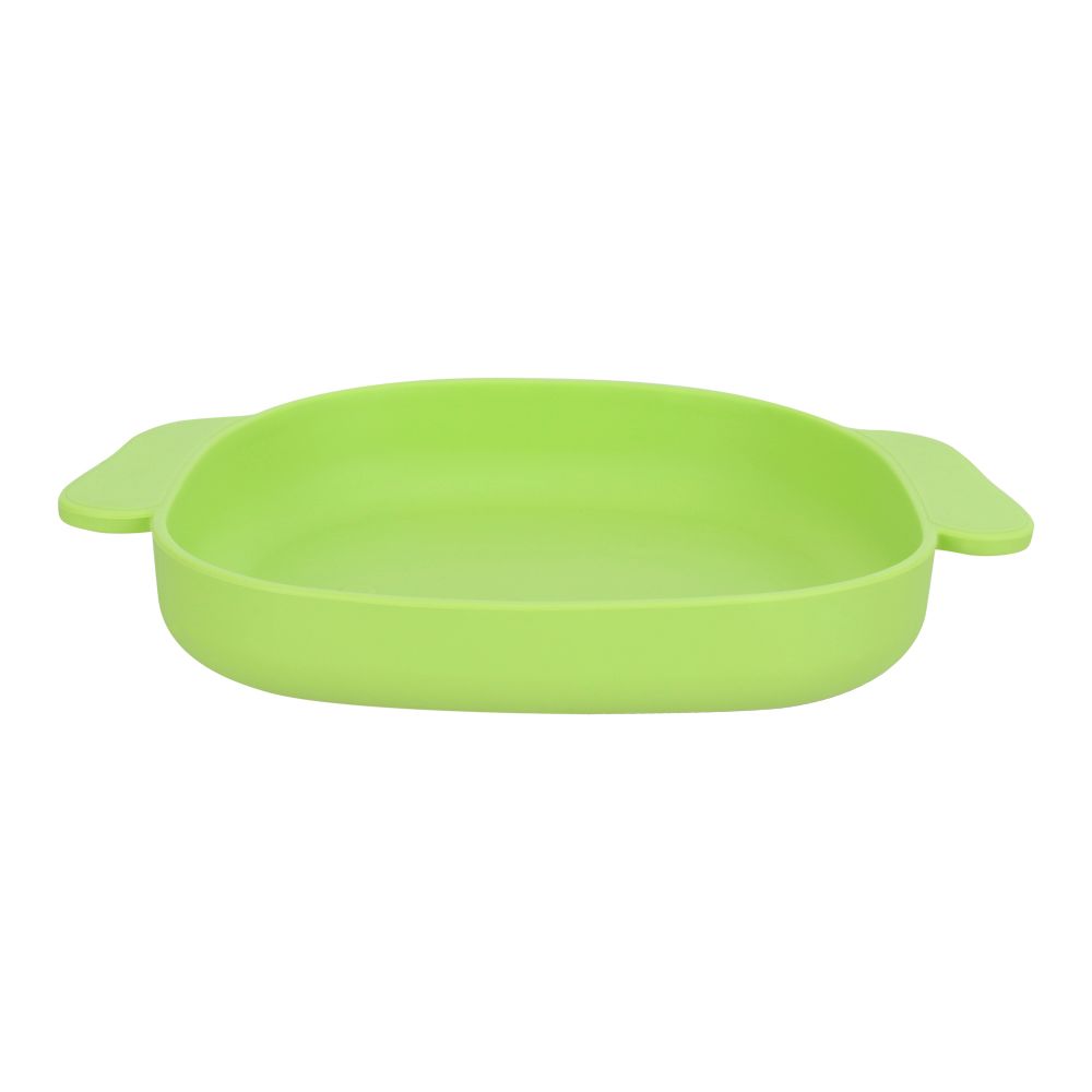 Plato de silicona animalito para bebé 18x18x2,8 cm