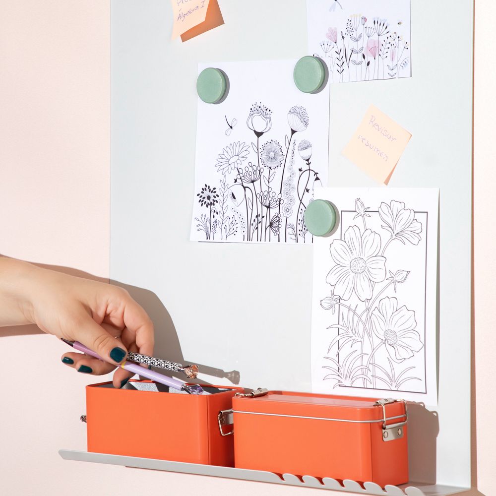 Organizador de muro con imanes 40x6x50 cm