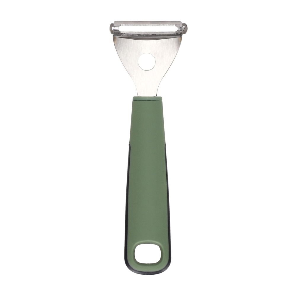 Pelador de acero inoxidable con mango antideslizante