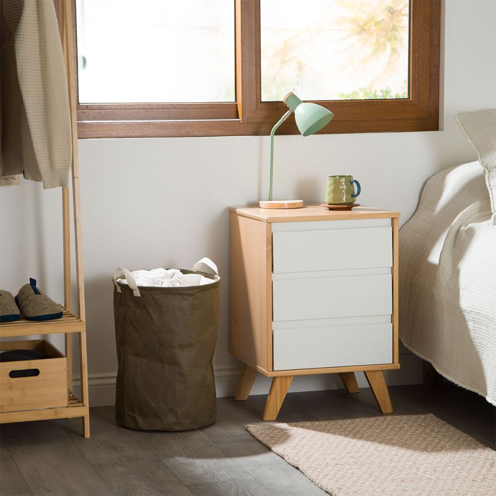 rCanasto para ropa Pulpa natural de celulosa 33x46 cm