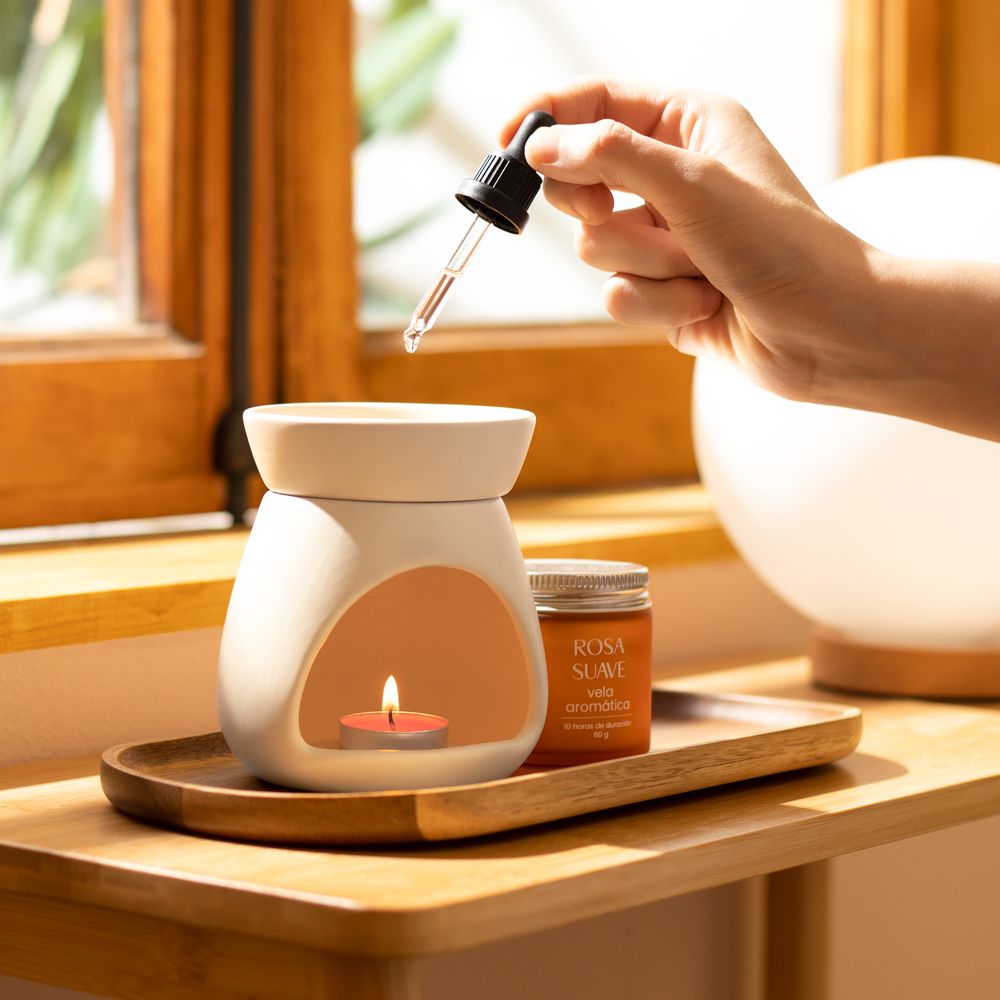 Quemador de aceite de cerámica