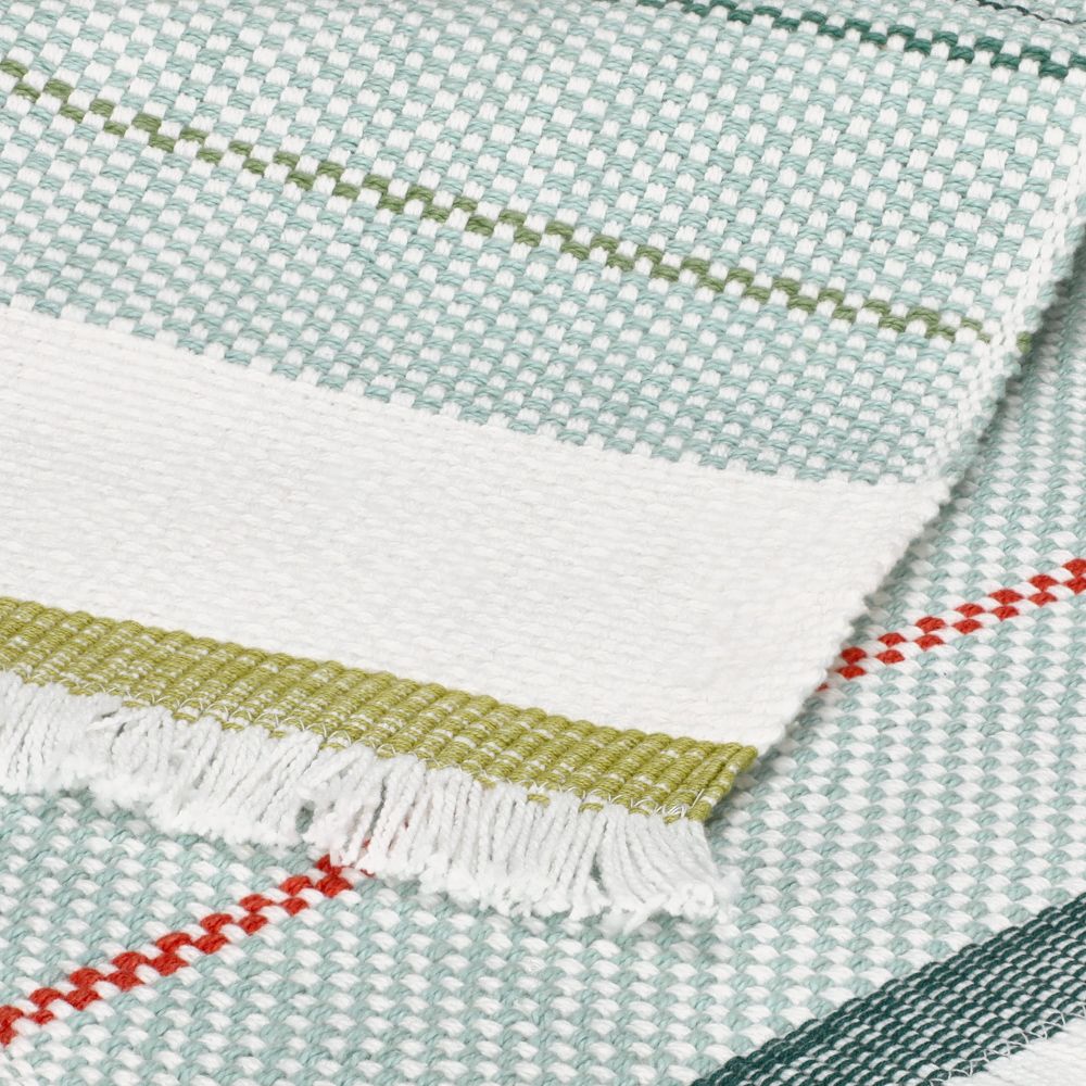 Individual de algodón con líneas 45x33 cm