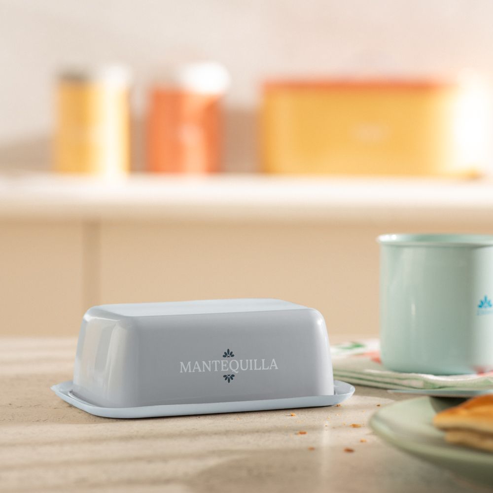 Mantequillero tipo enlozado 15x10x5 cm