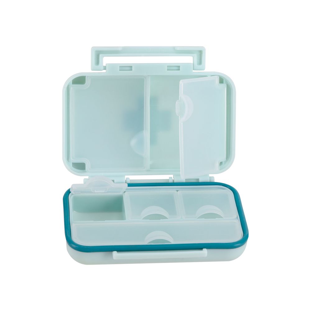 Pastillero con divisiones 10x3,3x7,2 cm