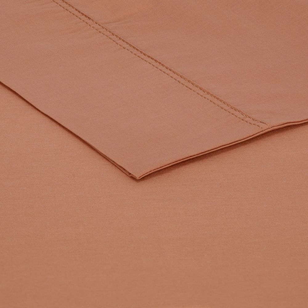 Set de sábanas algodón-poliéster liso 144 hilos Individual