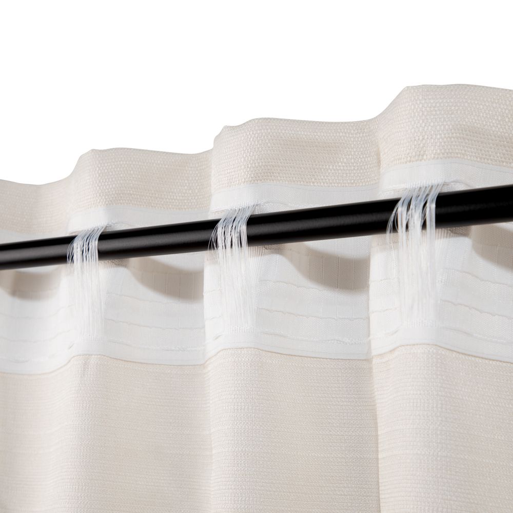 Set 2 Cortinas Texturadas con Presillas 140x240 cm