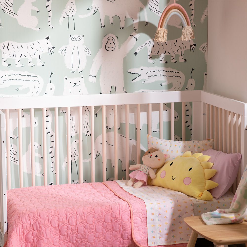 Colcha de cuna con diseño 100x160xcm