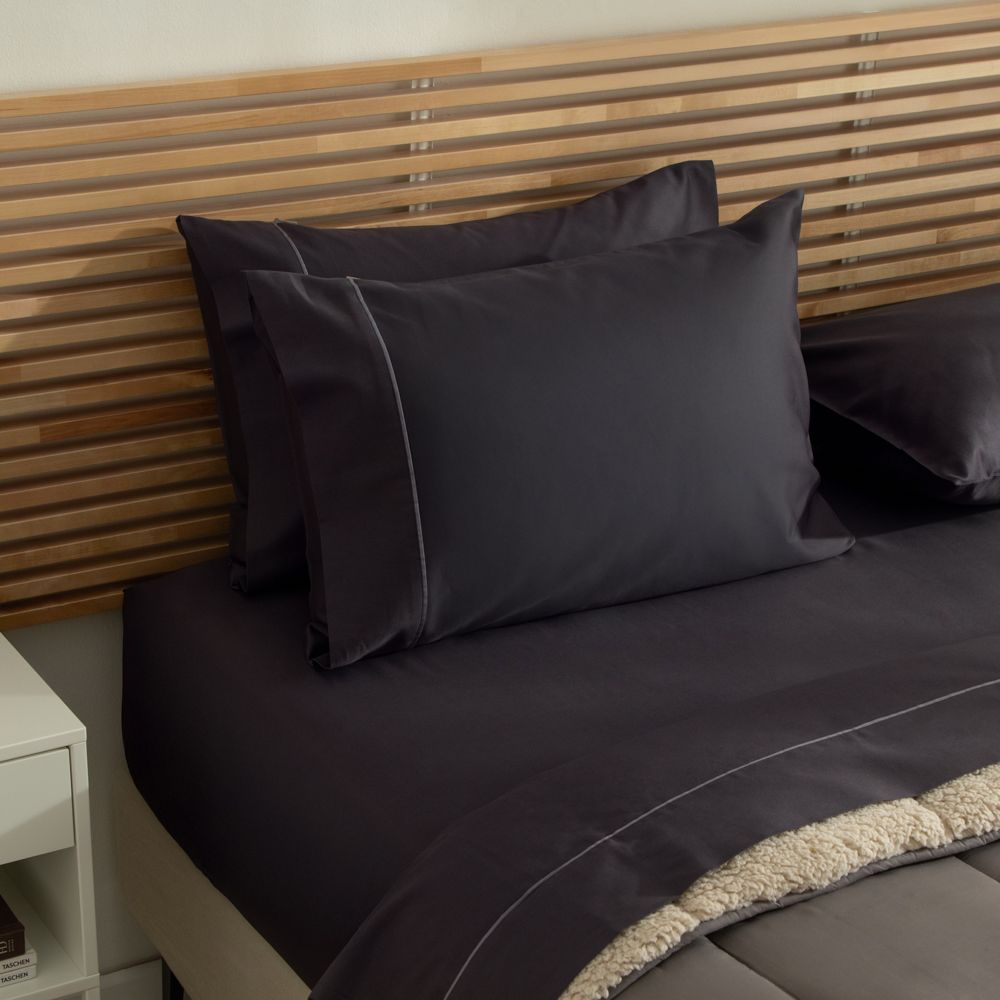 Funda de almohada algodón 240 hilos 70x50 cm