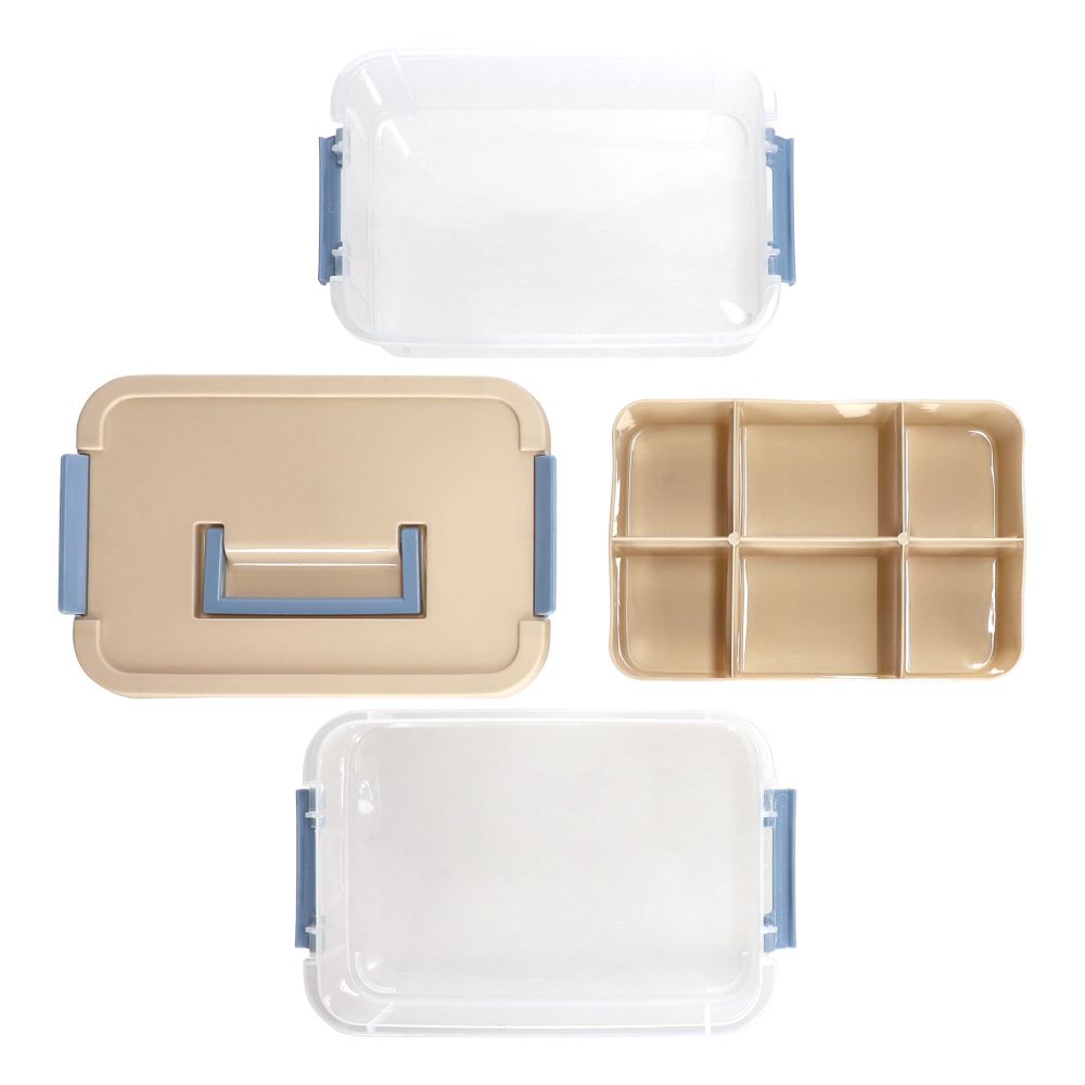 Caja multifuncional de plástico 27.5x18x19.5 cm