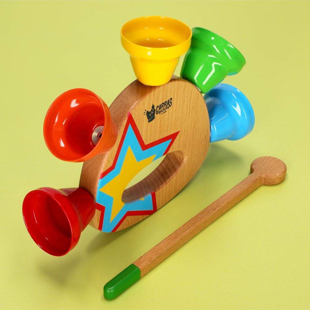 Instrumento musical “Campanas de mano”