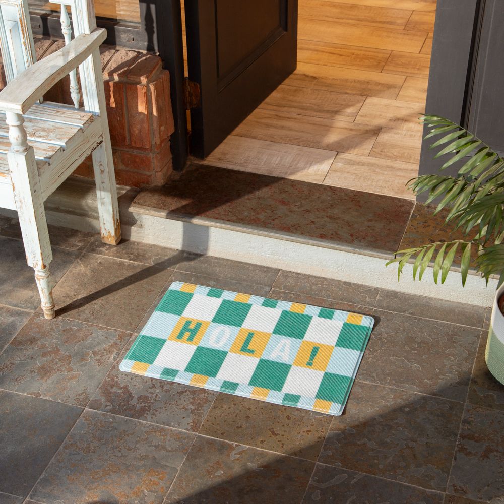 Limpiapies de pvc estampado 40x60 cm