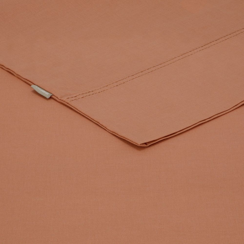 Funda almohada algodón-poliéster liso 144 hilos 50x90 cm