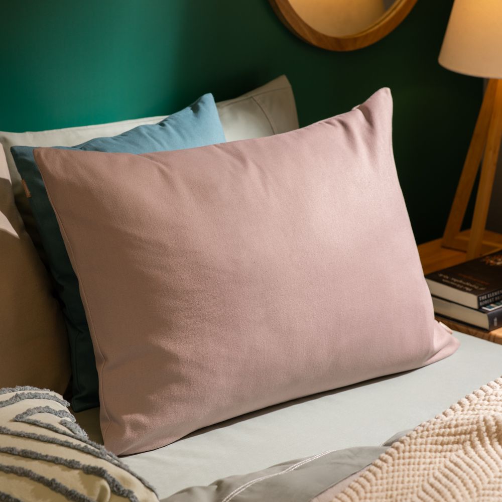 Funda de almohadón de algodón 50x70 cm