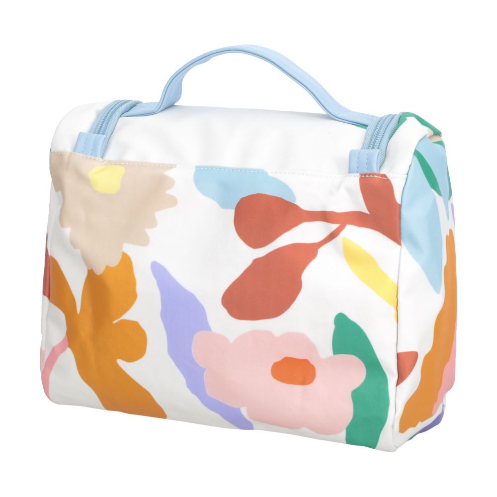 Cosmetiquero de viaje estampado 27x12.5x21.5 cm
