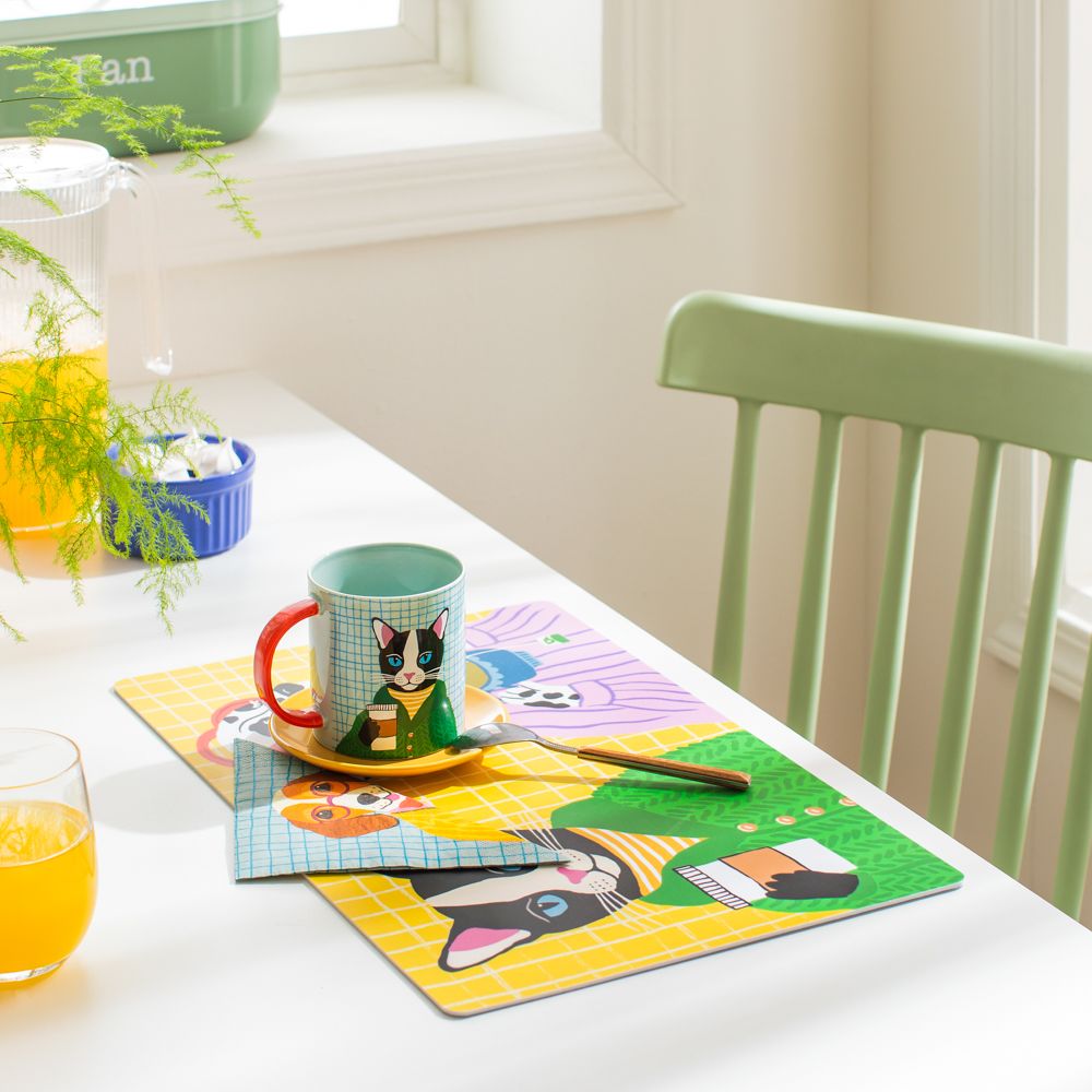 Set 6 individuales con diseño 43x28 cm