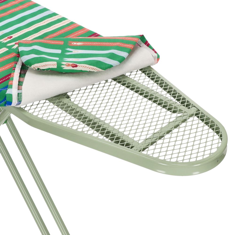 Tabla de planchar con soporte para plancha 107x33 cm