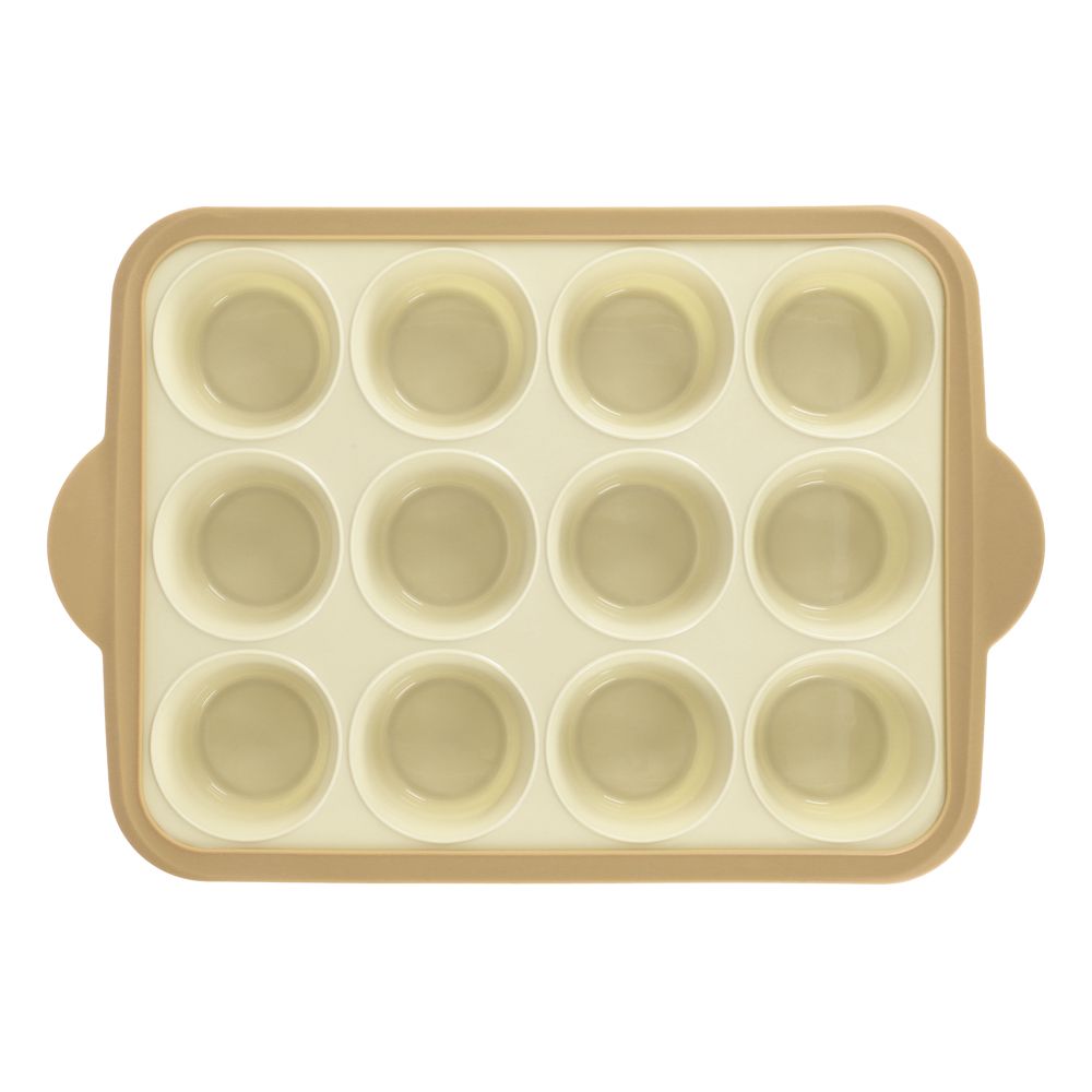 Molde de silicona para 12 muffins