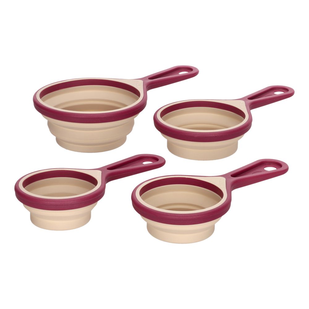 Set de 4 tazas con medidas