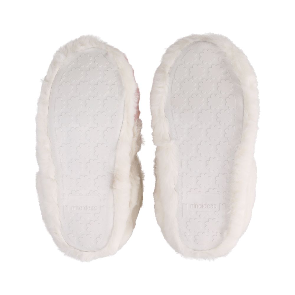Pantufla bota peluda infantil 23 cm