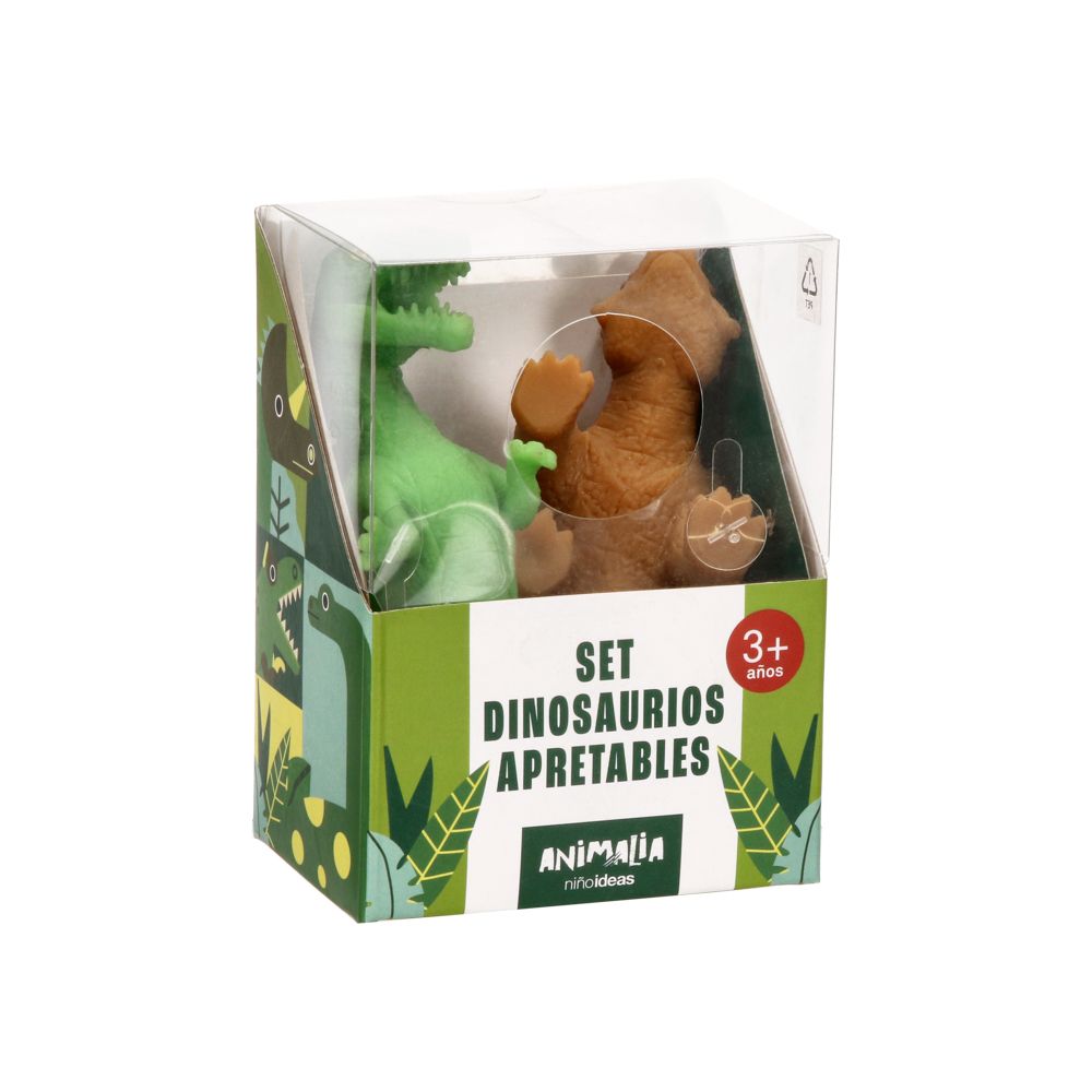 Set Dino apretable 12x3.5x28 cm