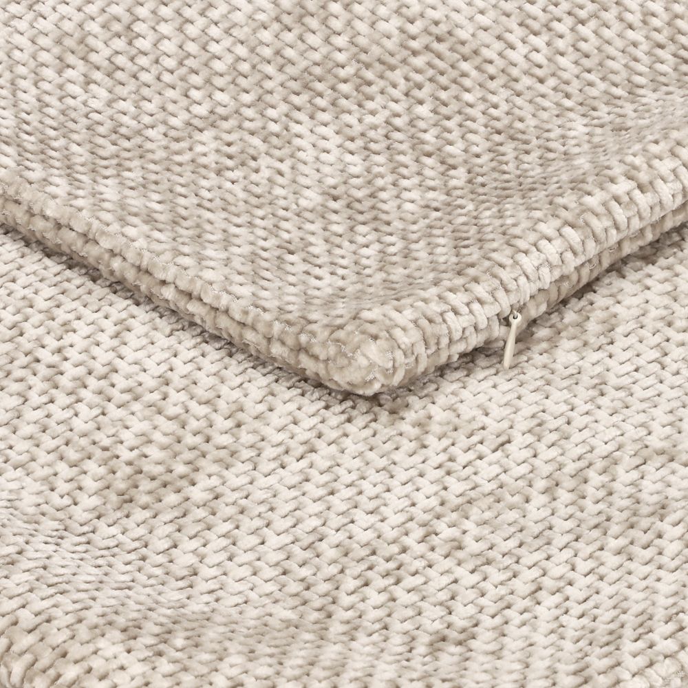 Funda de cojín terciopelo textura 45x45 cm