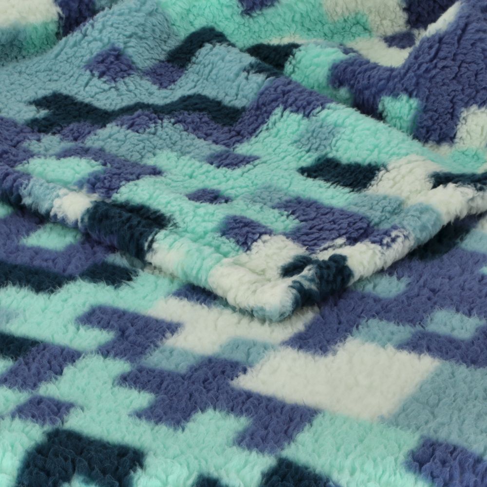 Frazada diseño pixel 125x150 cm