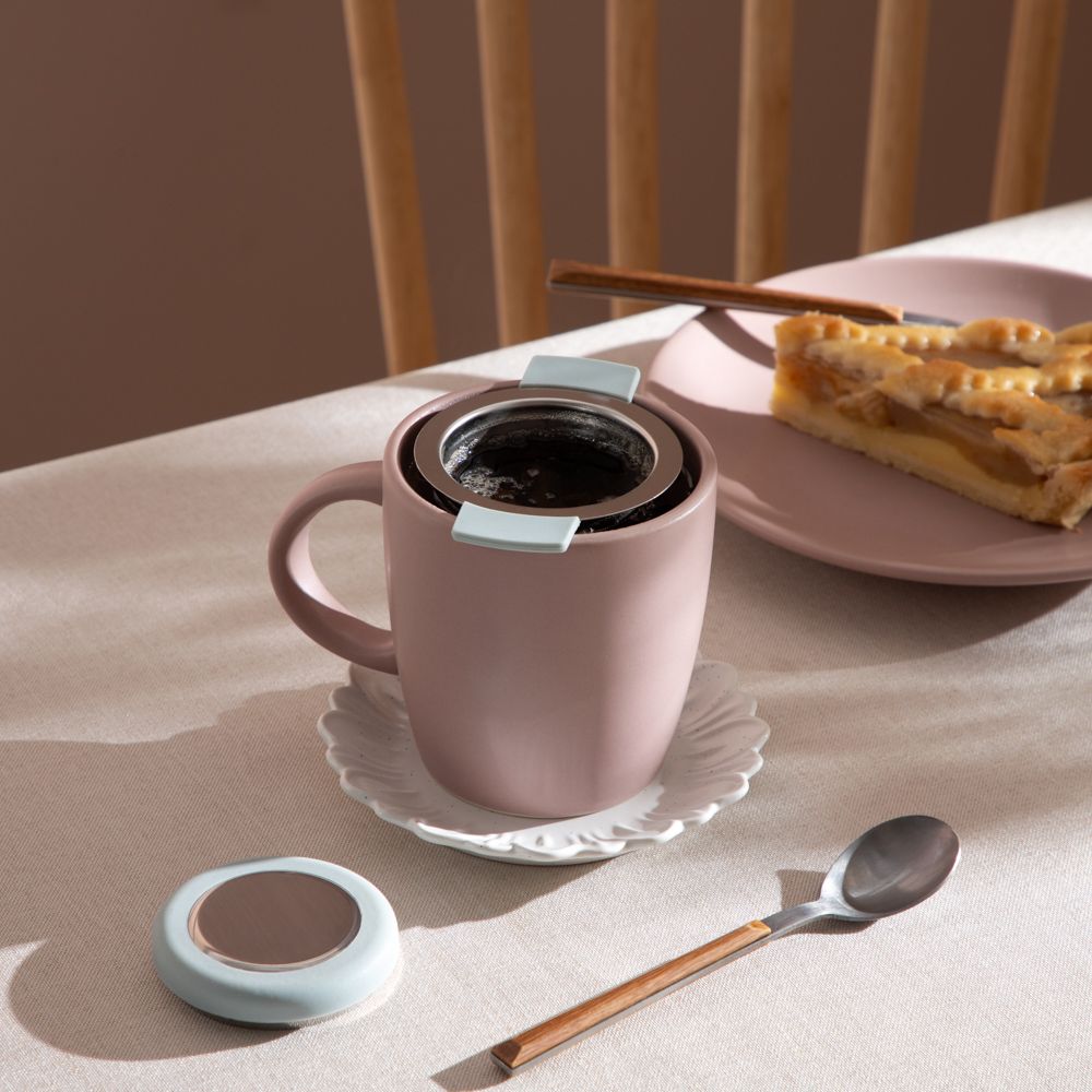 Infusor para té de acero inoxidable