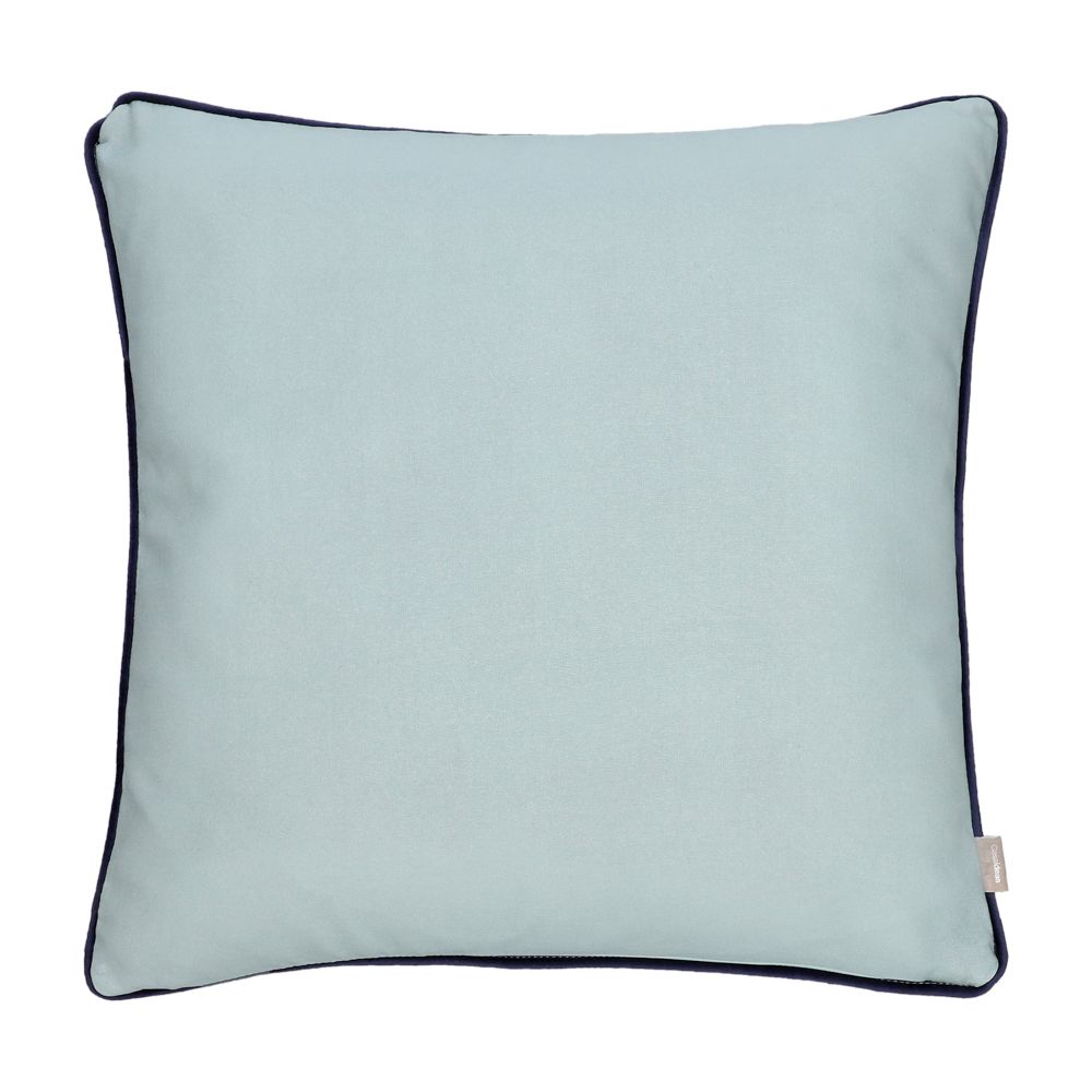 Cojín de algodón bordado con diseño 45x45 cm