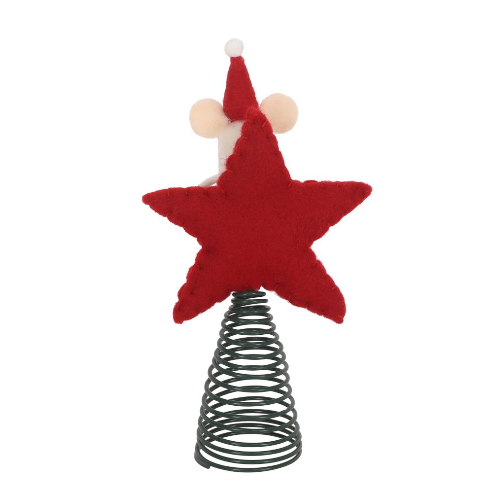 Punta de árbol con forma de personaje 22 cm