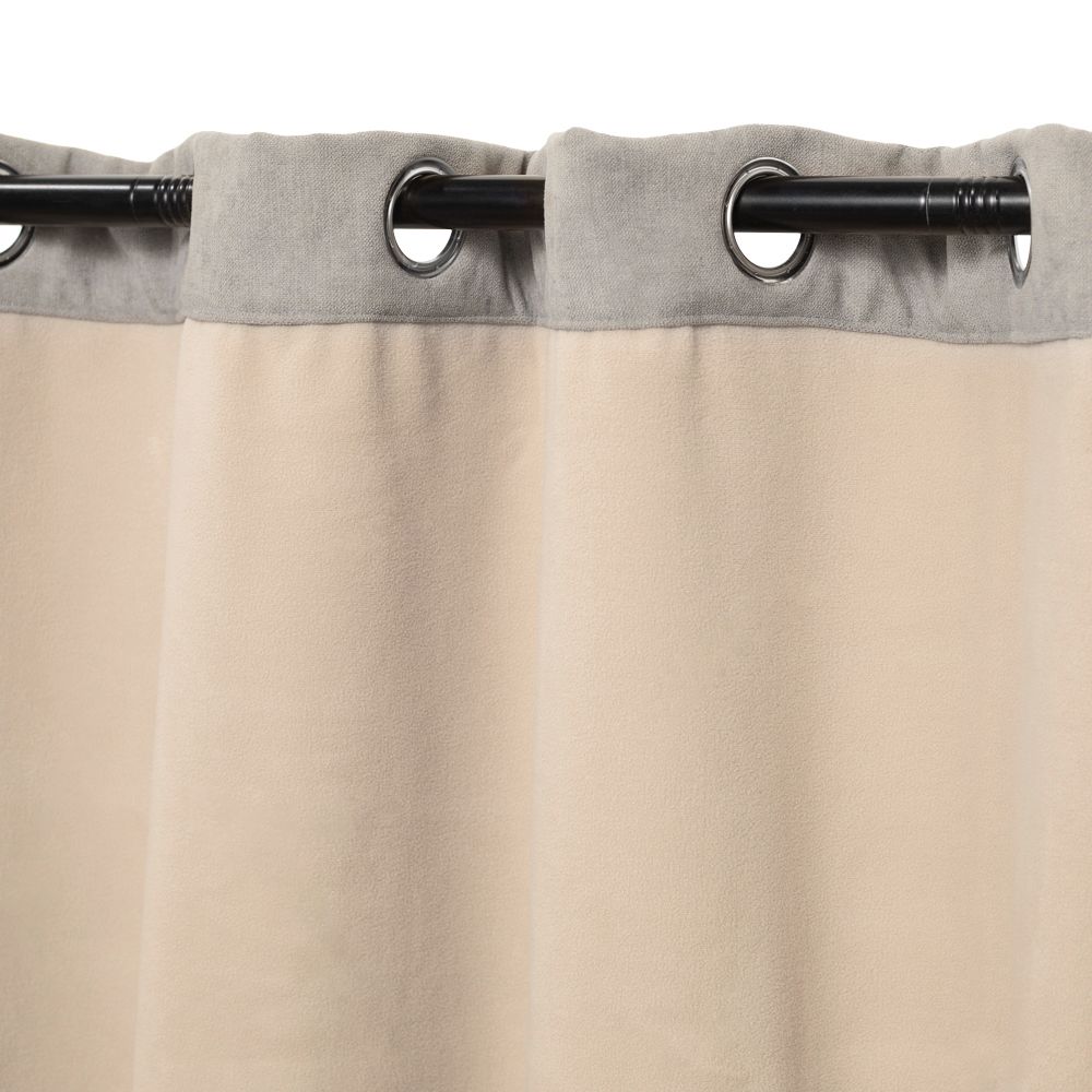 Cortina blackout térmica con ojillos 140x240 cm