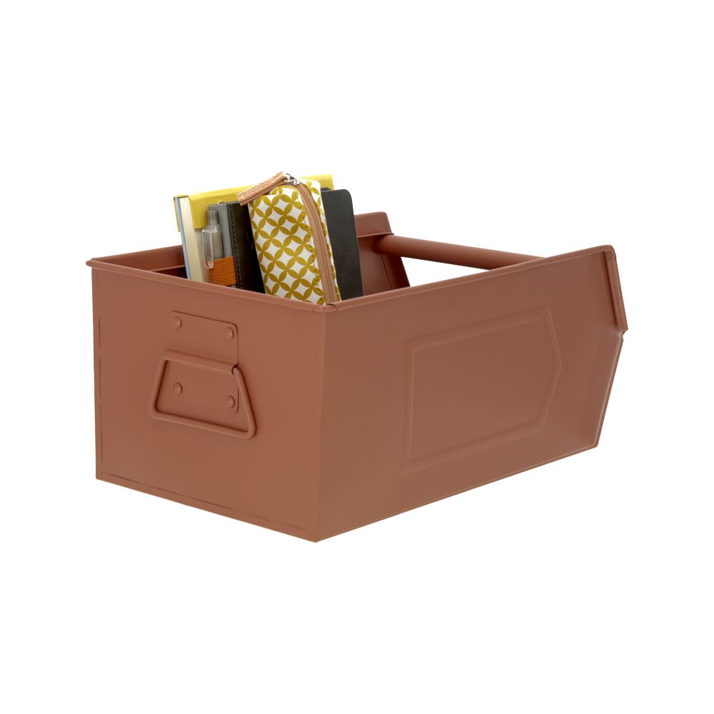 Caja Apilable de Metal 34x30x15 cm