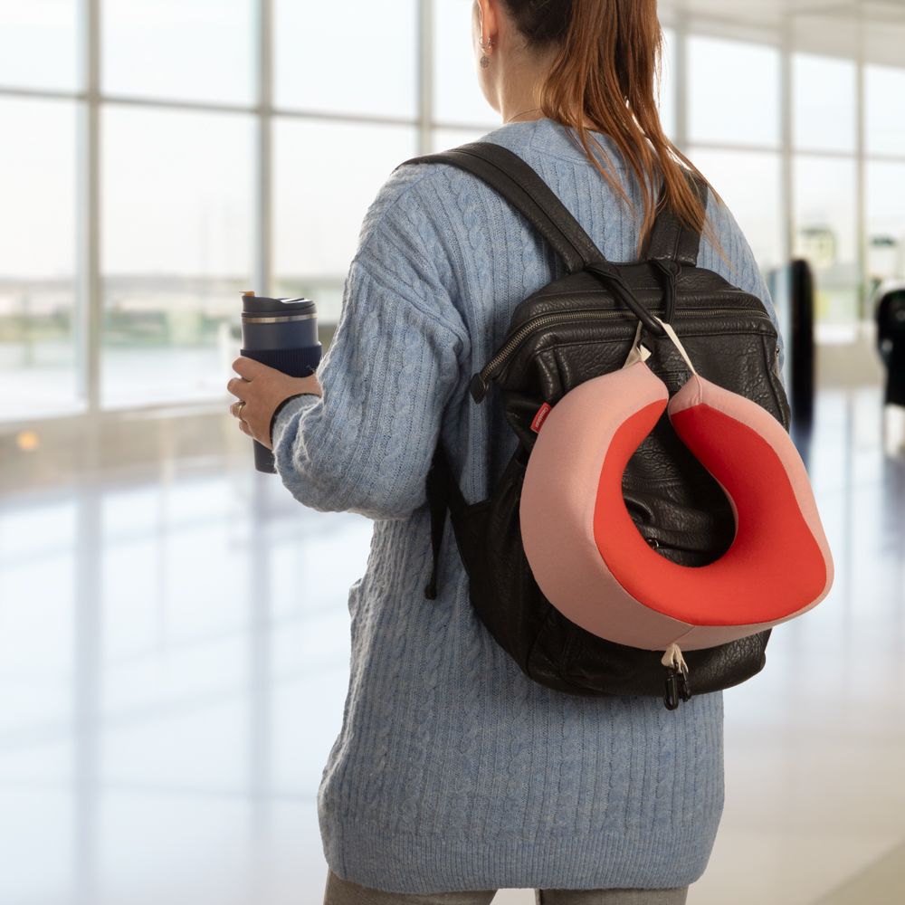 Cojín cervical plegable con memoria 26x12x26x26 cm