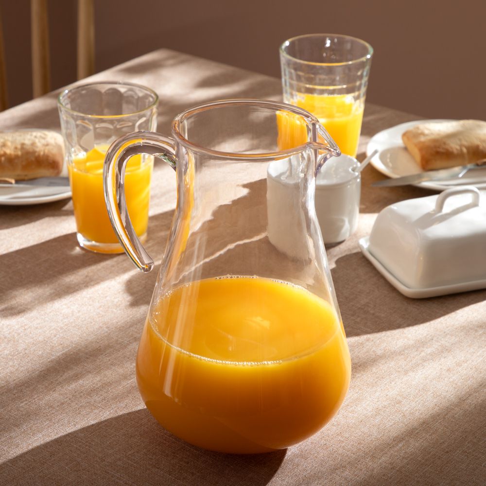 Jarra transparente de plástico 2 l