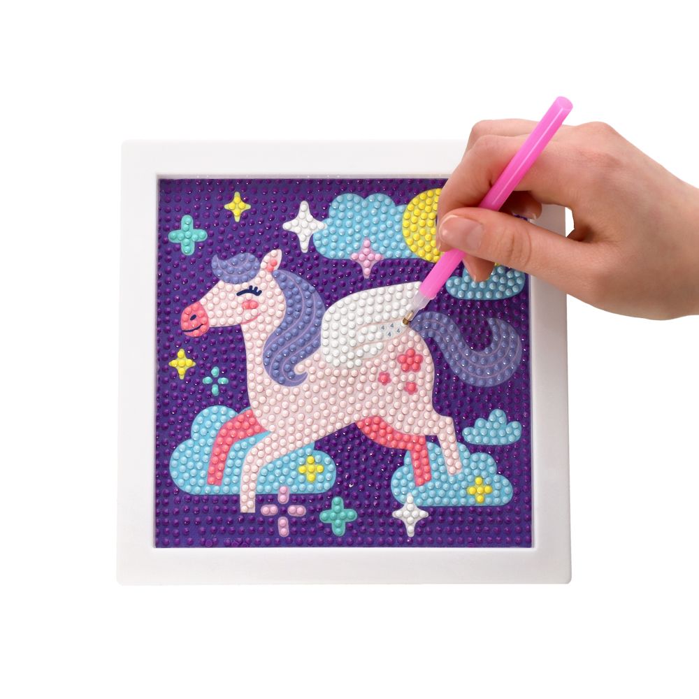 Set pinta gemas cuadro