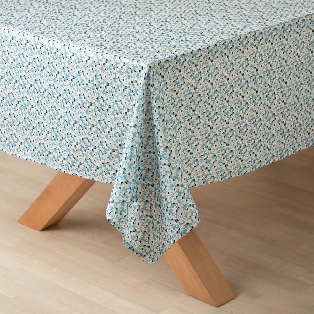 Mantel texturado con estampado 150x210 cm