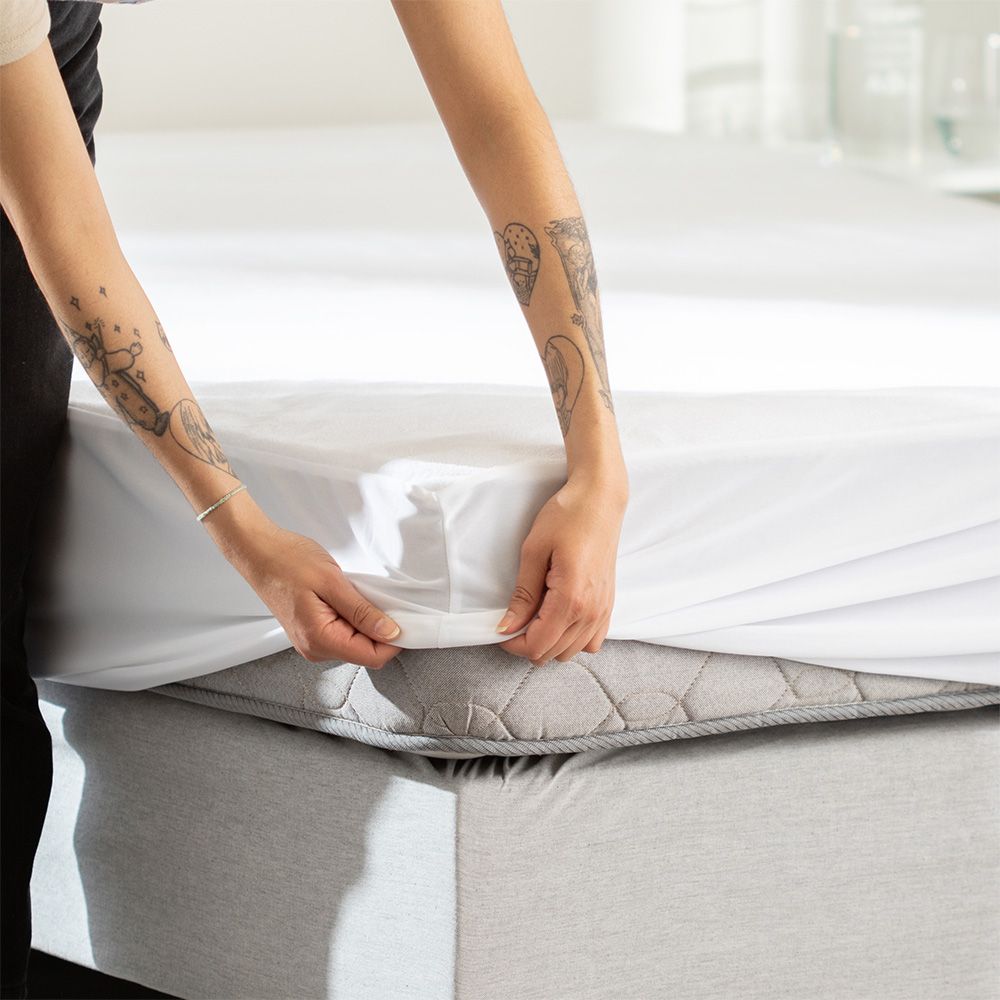 Cubrecolchón Terry Repelente al Agua Queen