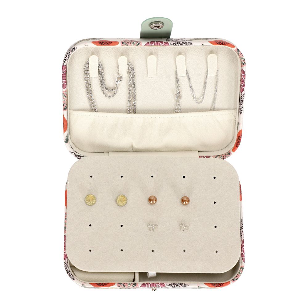 Organizador de joyas con tapa 16x11x5 cm