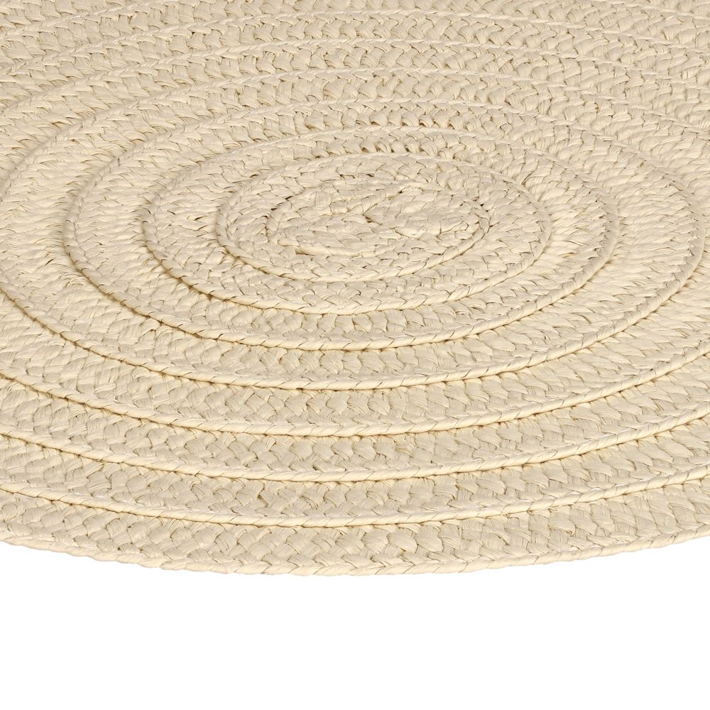 Individual redondo de papel 38 cm