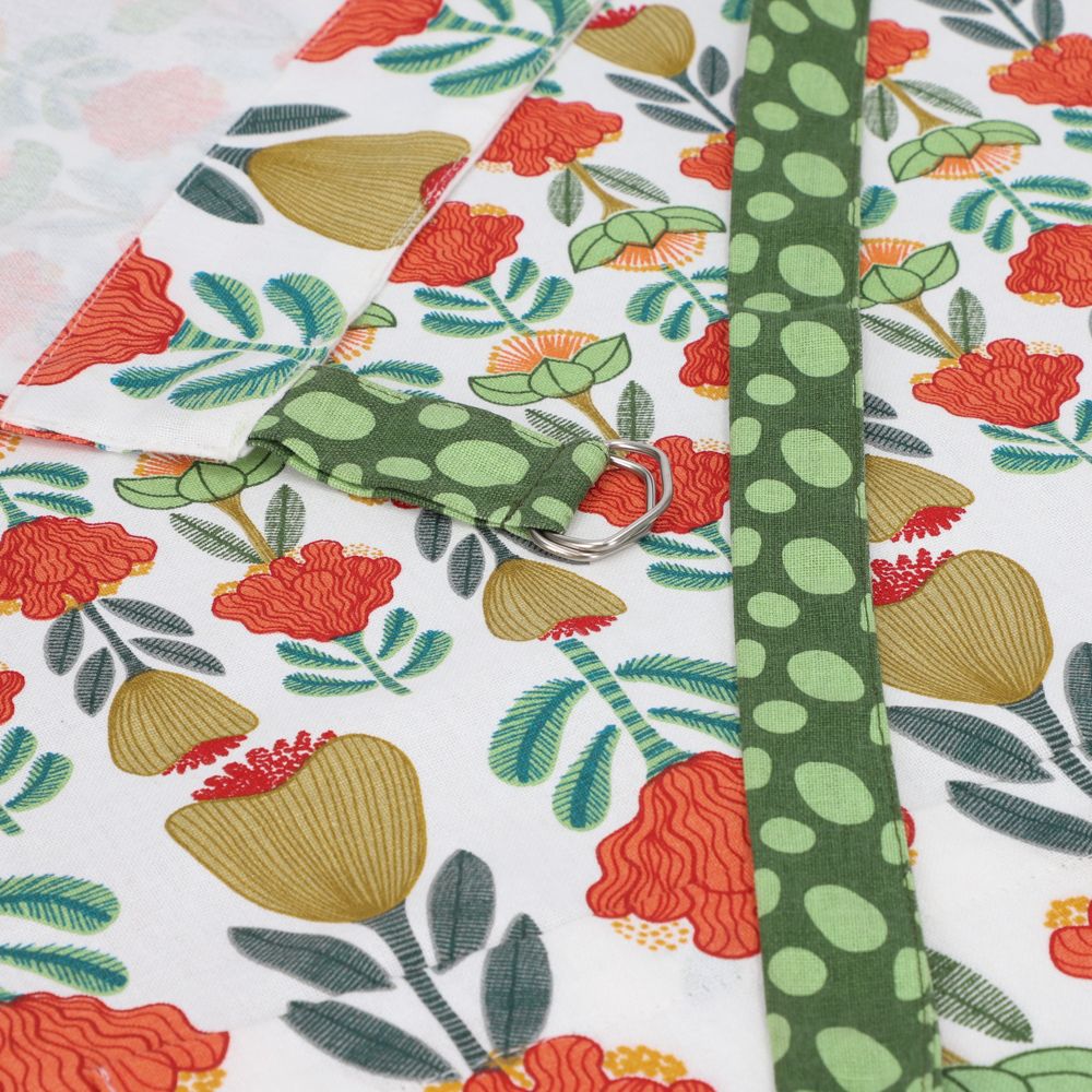 Delantal de cocina estampado 75x80 cm