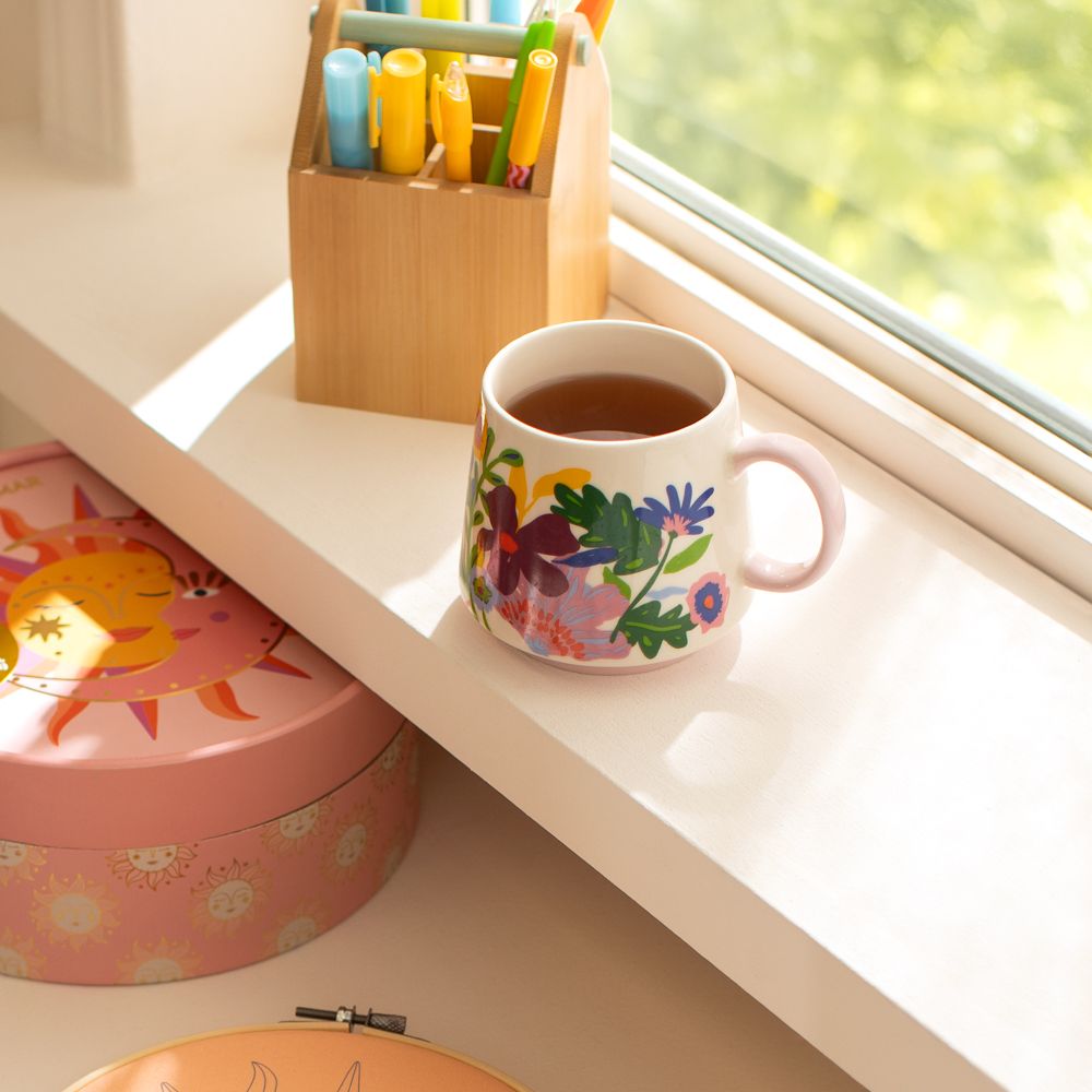 Taza de cerámica con diseño 500 ml