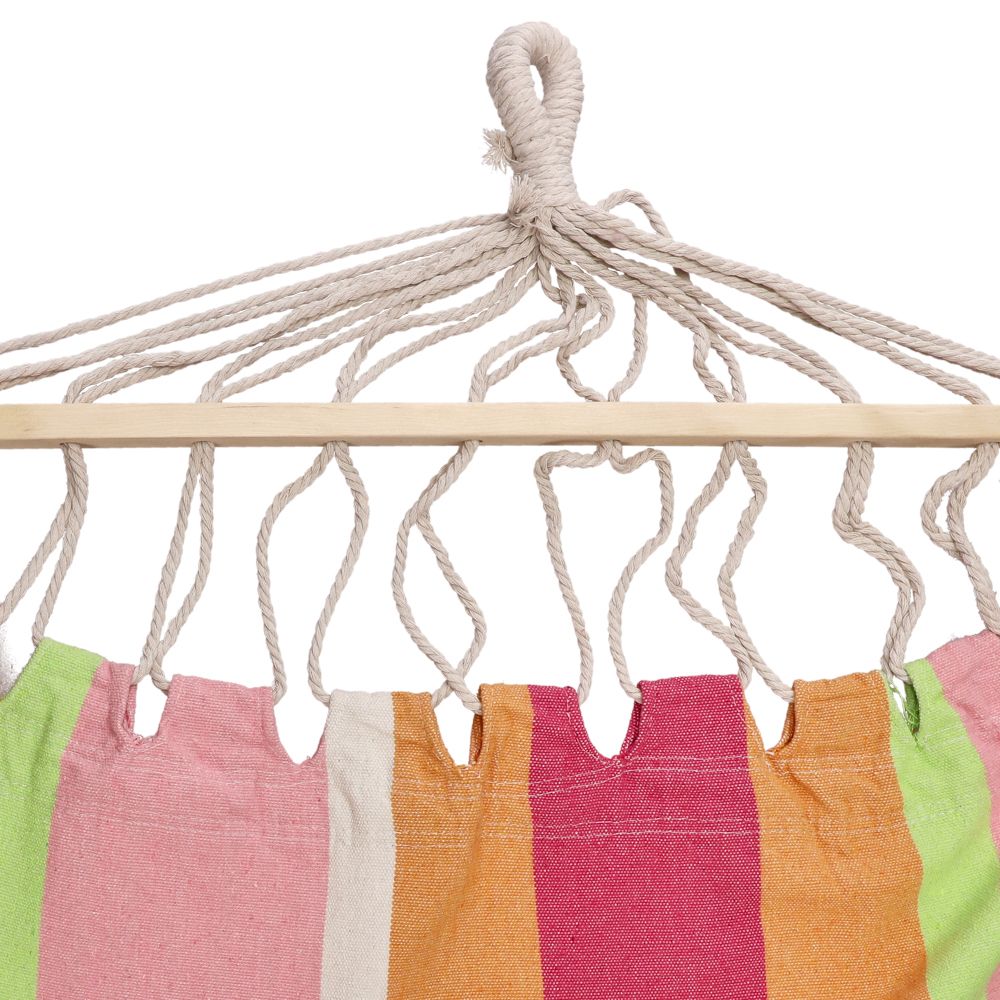 Hamaca con flecos 100x200 cm