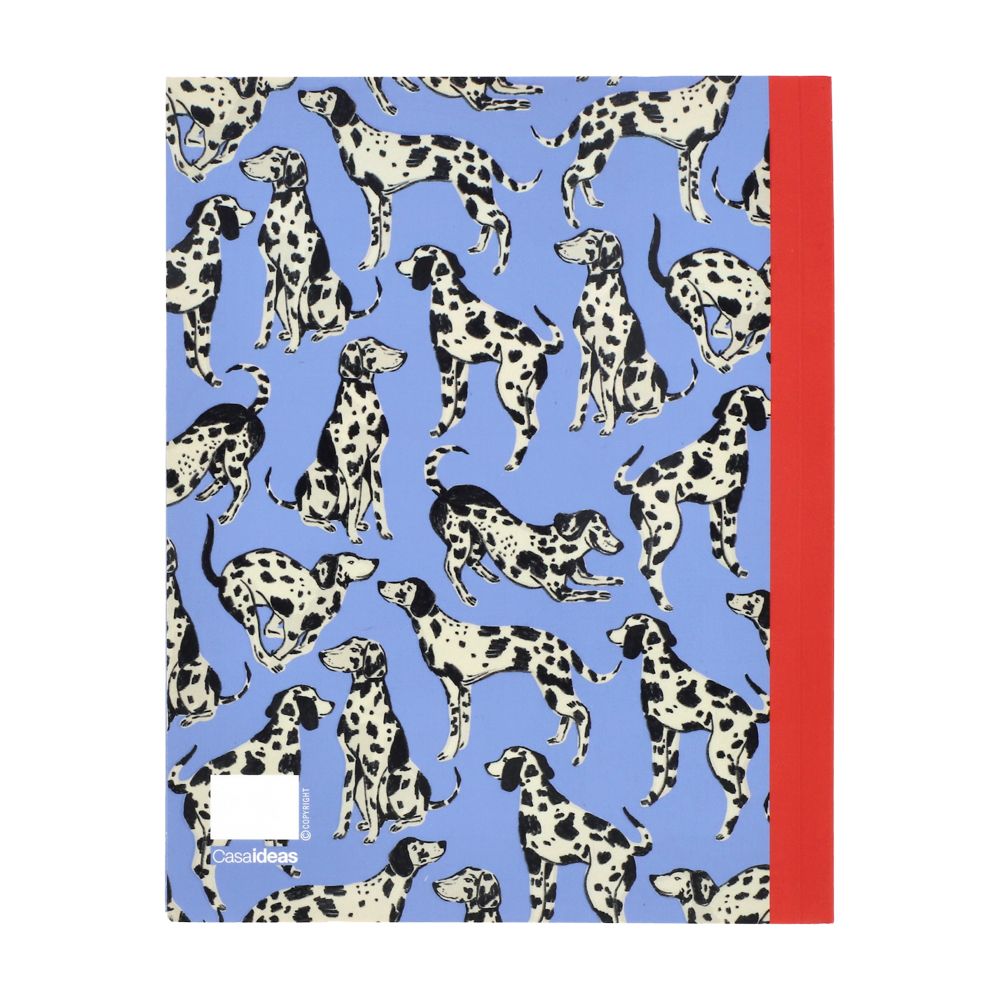 Libreta con lomo y tapa de papel 140 hojas