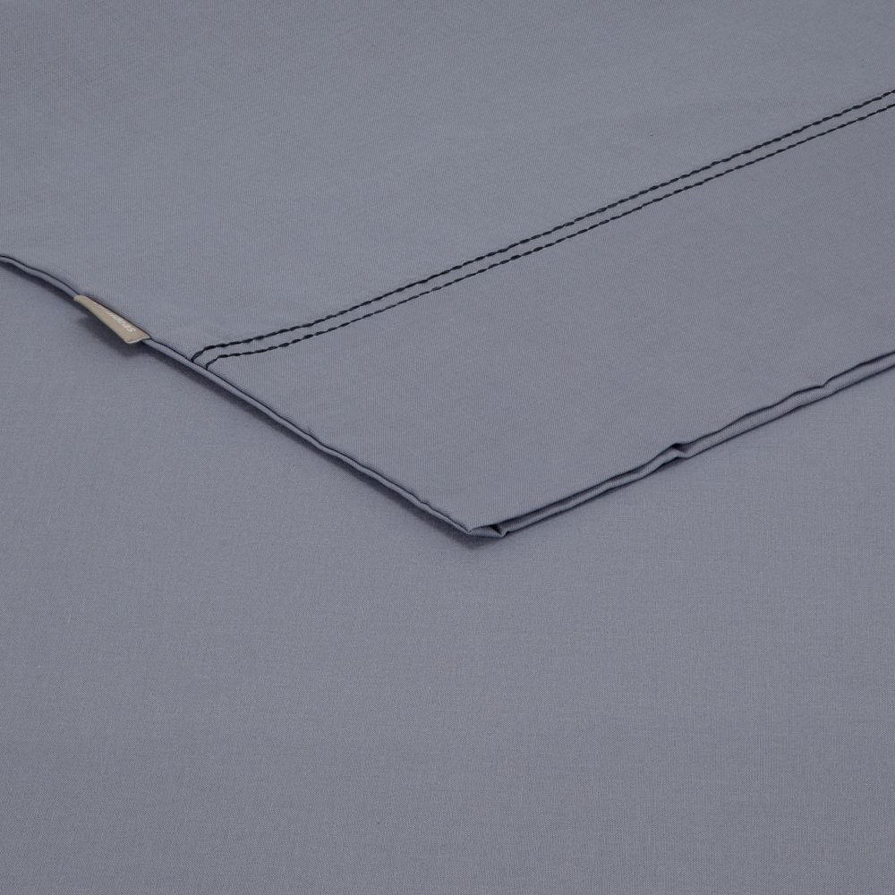 Funda almohada algodón-poliéster liso 144 hilos 50x90 cm