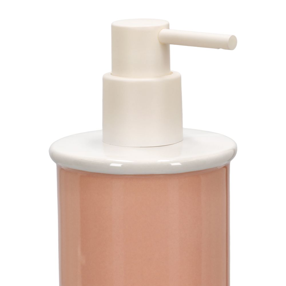 Dispensador de jabón de cerámica 7,8x16 cm